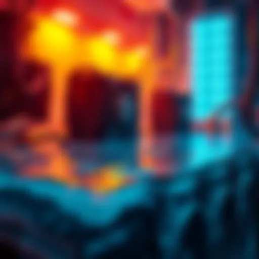 A Bitcoin mining setup utilizing 2-phase immersion cooling technology, showcasing equipment submerged in liquid for cooling efficiency.