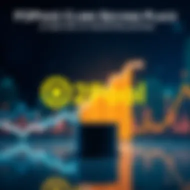 P2Pool Logo and Chart P2Pool logo with a rising chart indicating its second place in decentralized networks