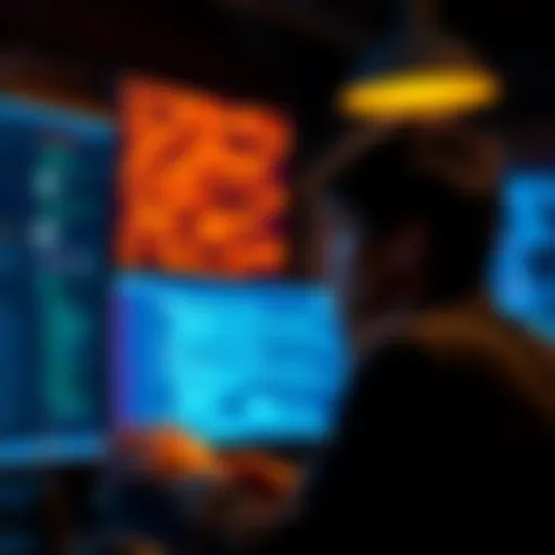 A person looking at a computer screen showing base64 encoded JSON wallet file, contemplating retrieving XRP from it.