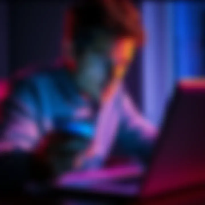 A person looking at a smartphone and laptop, confused about activating their CDC physical card and finding their PIN.