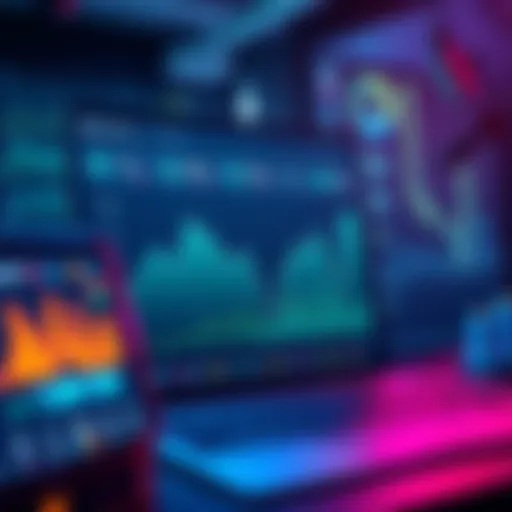 An admin dashboard displaying metrics like wallet connections and user engagement for decentralized applications