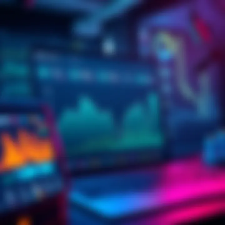 An admin dashboard displaying metrics like wallet connections and user engagement for decentralized applications