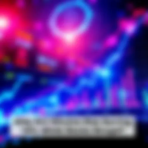 Graph showing altcoins increasing in value as stock market trends downward, highlighting market momentum.