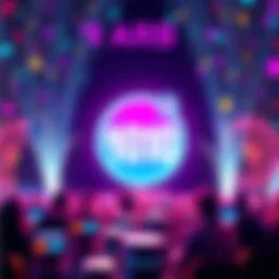 $ARB token launch celebrates reaching 100 pools with a vibrant design symbolizing growth and community rewards