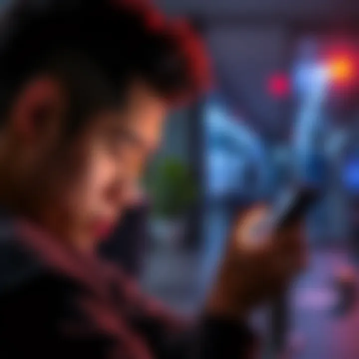 A person frustrated while trying to set up an authenticator app for two-factor authentication on their smartphone.
