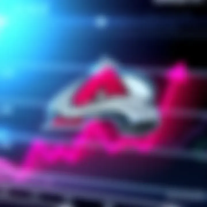 Avalanche logo displayed next to a graph showing an upward trend, symbolizing market gains