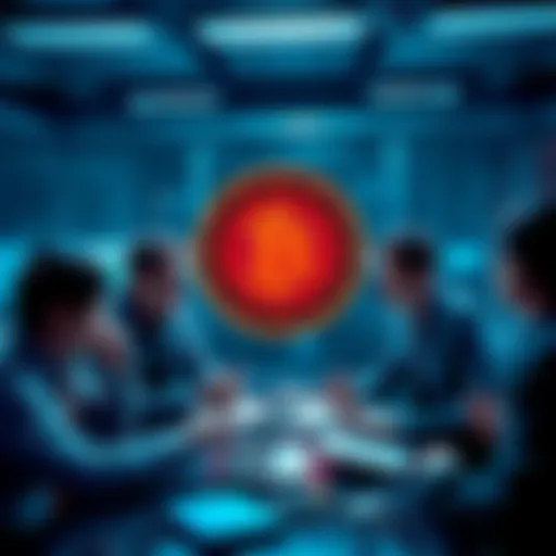 A group of people discussing Buttcoin's decline with criticism in a digital setting