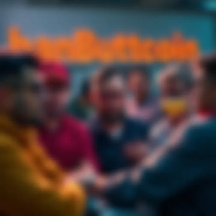 Members engaging in heated discussions on banButtcoin user boards about humor and misunderstanding, with mixed expressions of confusion and concern.