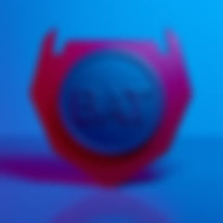 The Basic Attention Token logo displayed against a simple background, symbolizing digital currency for Brave users.