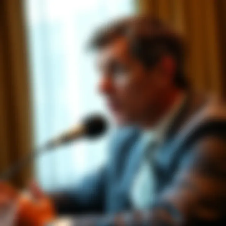 Binance Founder Reaction to Pardon Binance CEO looking surprised during an interview about Trump's pardon