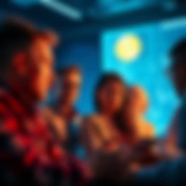 Group of people engaged in a conversation about Bitcoin, sharing insights and asking questions in an online forum.