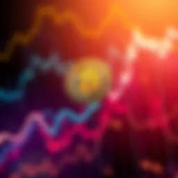 A visual representation of Bitcoin's increase in value, showing a graph with upward trends and the Bitcoin logo prominently displayed.