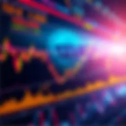 A visual representation of Bitcoin's price movement, showing a spike at 123,000 with trading indicators.