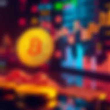 Bitcoin and Ether ETF Loss A graphic showing a downward trend for Bitcoin and Ether ETFs, illustrating a $3.5 billion loss with market symbols in the background.