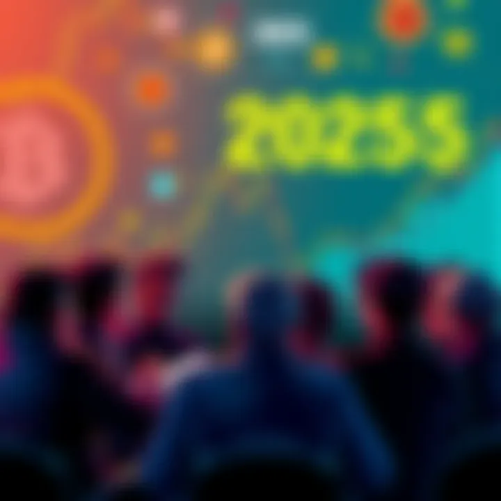 Bitcoin holders discussing nocoiners A group of Bitcoin holders engaged in a serious conversation about nocoiners, surrounded by charts showing market trends, various Bitcoin symbols, and the year 2025 in the background.