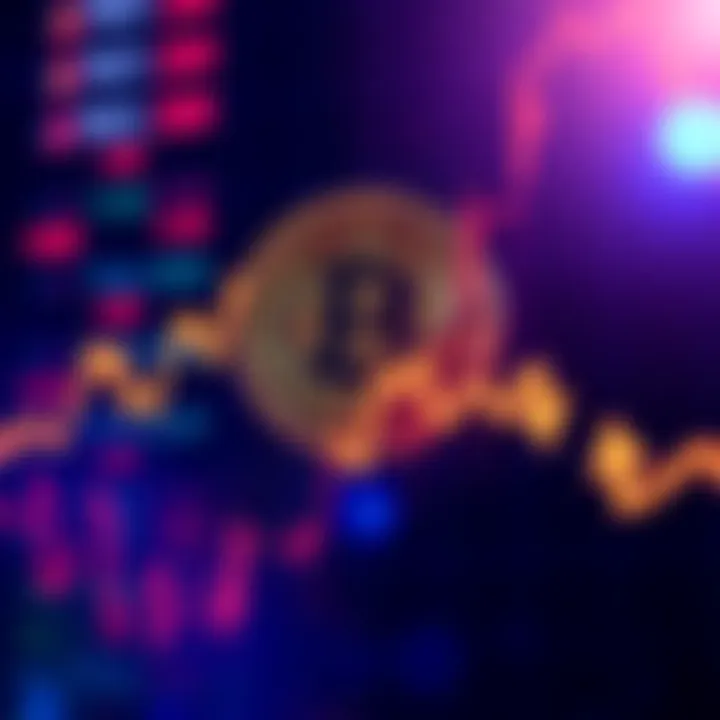 Graph showing Bitcoin's price decline below $90k with downward trend arrows