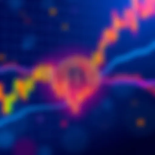 Chart showing Bitcoin's price falling below $100,000 with a downward trend line