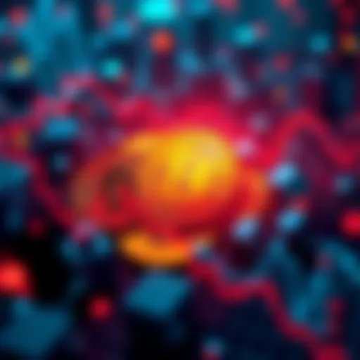 A graphic showing Bitcoin coins being sold and money flowing towards stocks and stablecoins