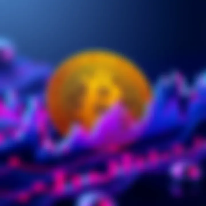 Bitcoin symbol with a rising graph, showing stability above $112k
