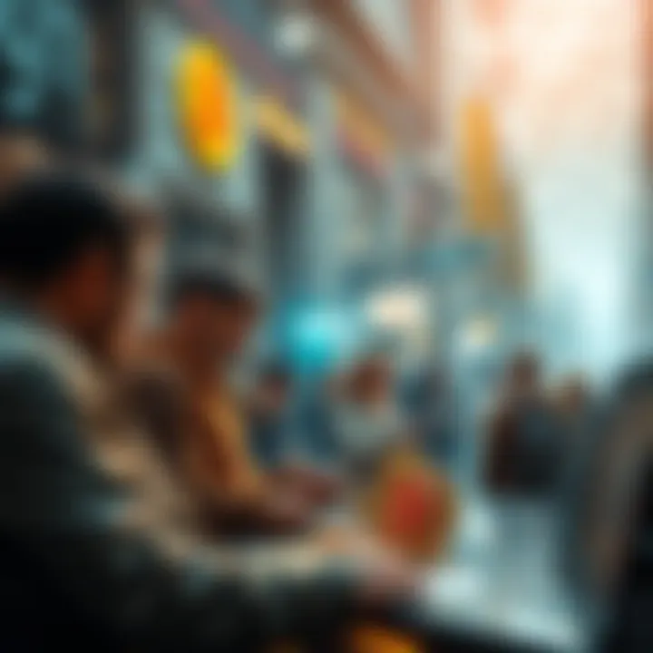 People using Bitcoin for various transactions and investments