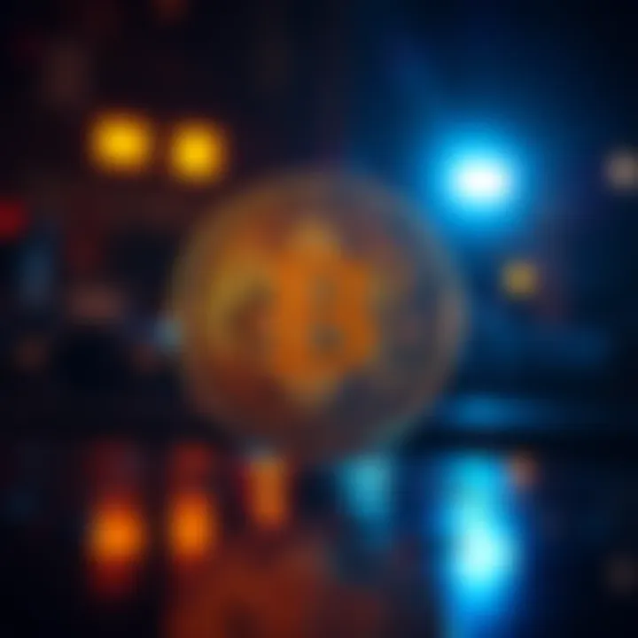 A graphic showing Bitcoin symbol with a consistent value of 1 BTC, indicating market stability.