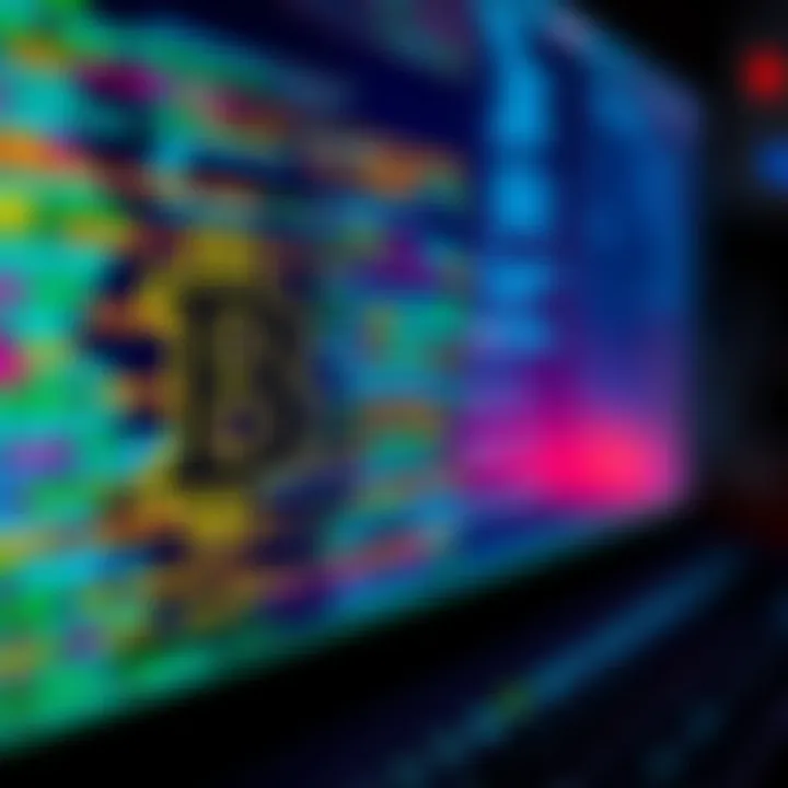 A close-up of a computer screen displaying Bitcoin wallet code with pseudo-random seed patterns highlighted, symbolizing security concerns.