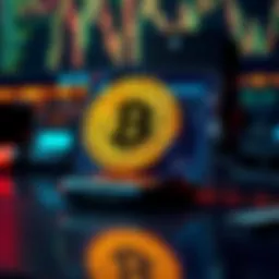 A Trezor device with a Bitcoin wallet interface on a screen, showing secure transactions