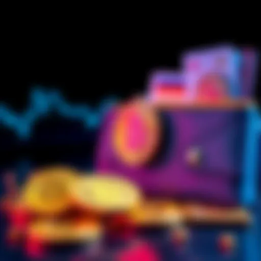 A visual representation of multiple Bitcoin wallets signifying ownership over 0.1 BTC by various people.