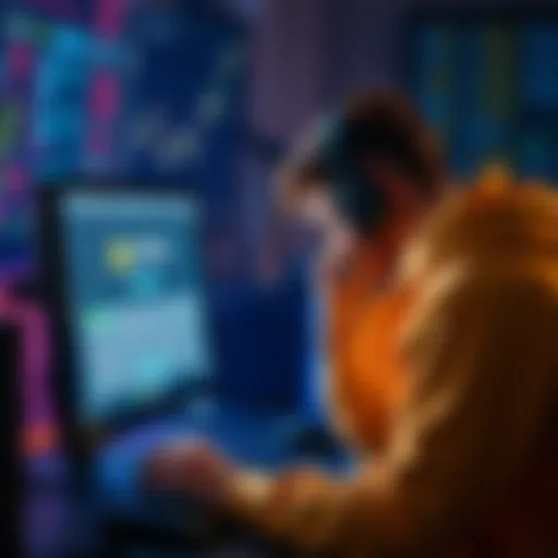 A visual representation of a user frustrated at a computer screen showing a withdrawal error on Bitget, symbolizing the uncertainty faced by users during the suspension of withdrawals.