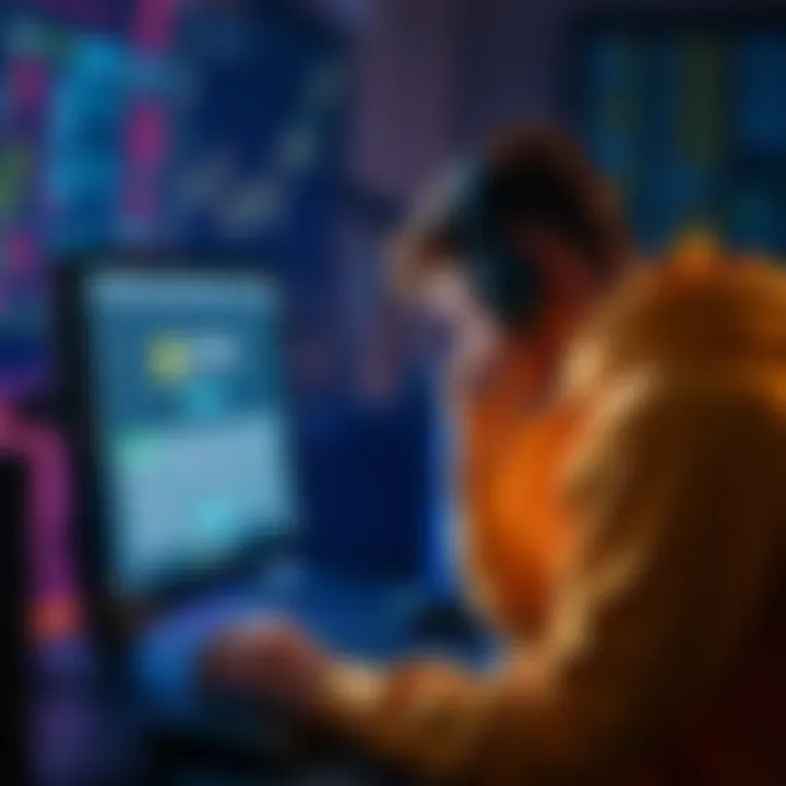 A visual representation of a user frustrated at a computer screen showing a withdrawal error on Bitget, symbolizing the uncertainty faced by users during the suspension of withdrawals.
