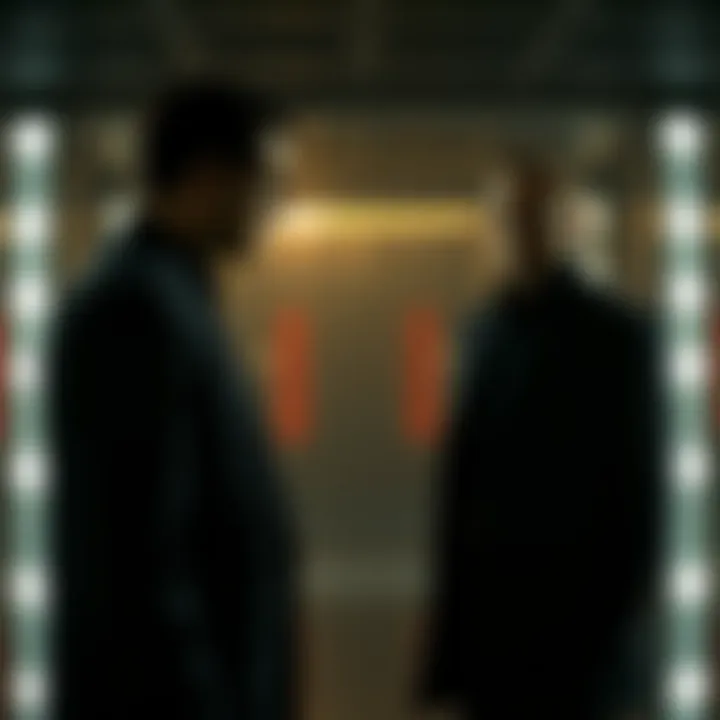 A moment from The Blacklist showing a surprising character interaction that sparks fan theories