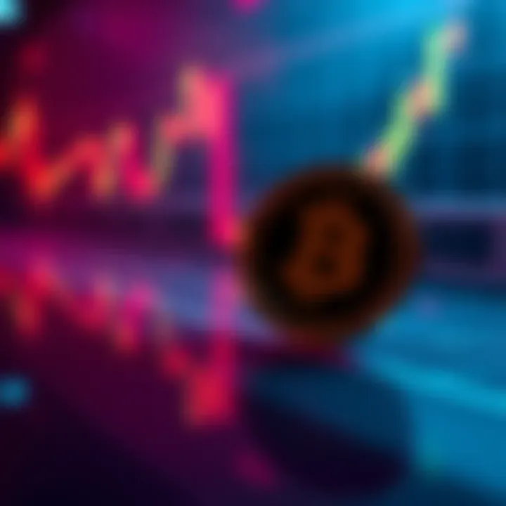 A visual representation of Black Rock's decision to sell Bitcoin, showing a graph with declining Bitcoin prices and the Black Rock logo.