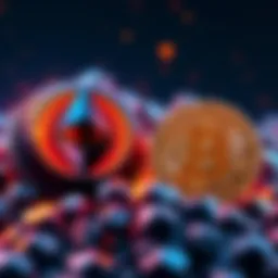 Illustration of BlackRock's logo alongside symbols of Ethereum and Bitcoin, representing recent cryptocurrency acquisitions.