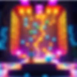 An updated screen of Brick Breaker Mania V2 showing colorful graphics and gameplay improvements