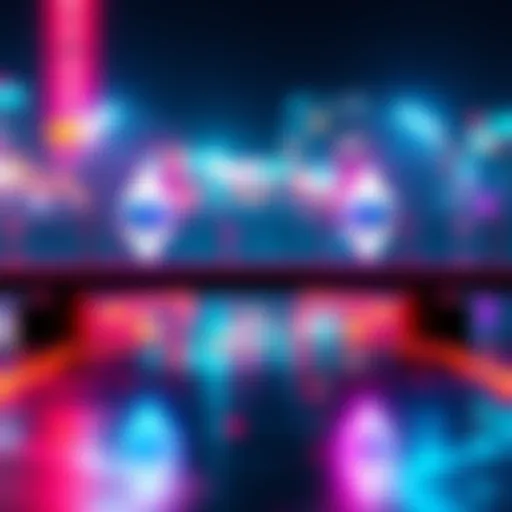 A digital representation of a bridge connecting the Solana and Ethereum logos, symbolizing the transfer between the two blockchains.