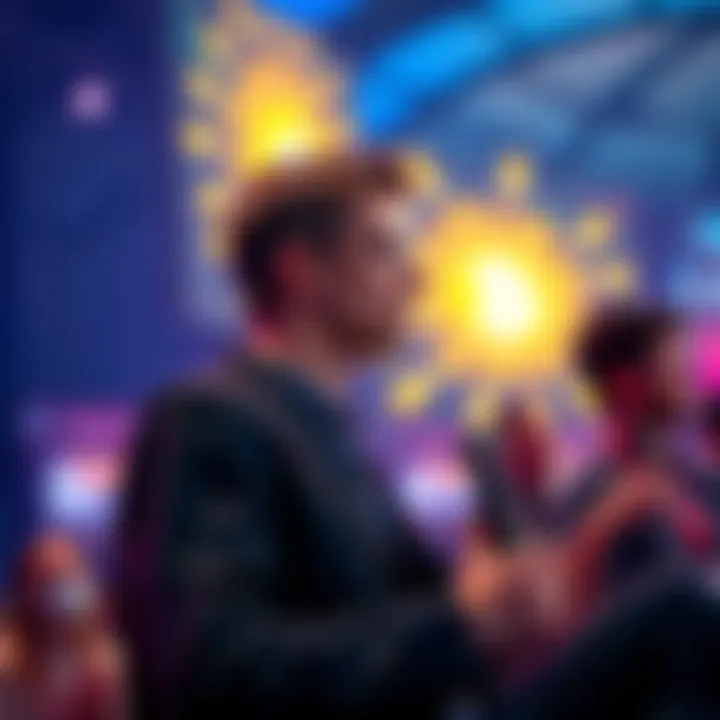 Vitalik Buterin speaking about Bitcoin and Ethereum security at a conference, highlighting quantum computing risks