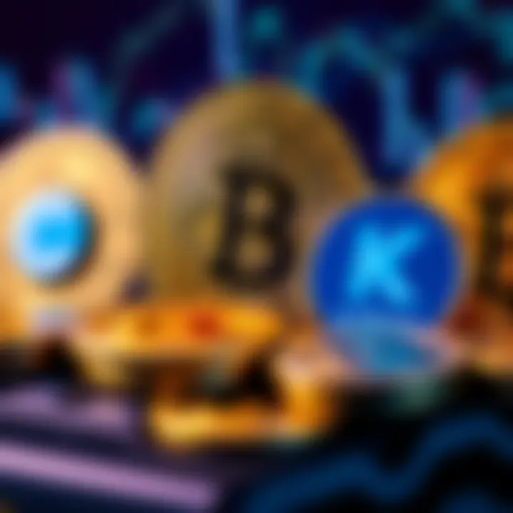 A graphic showing Bitcoin symbols with logos of Coinbase, Kraken, and Strike, representing platforms for purchasing Bitcoin.