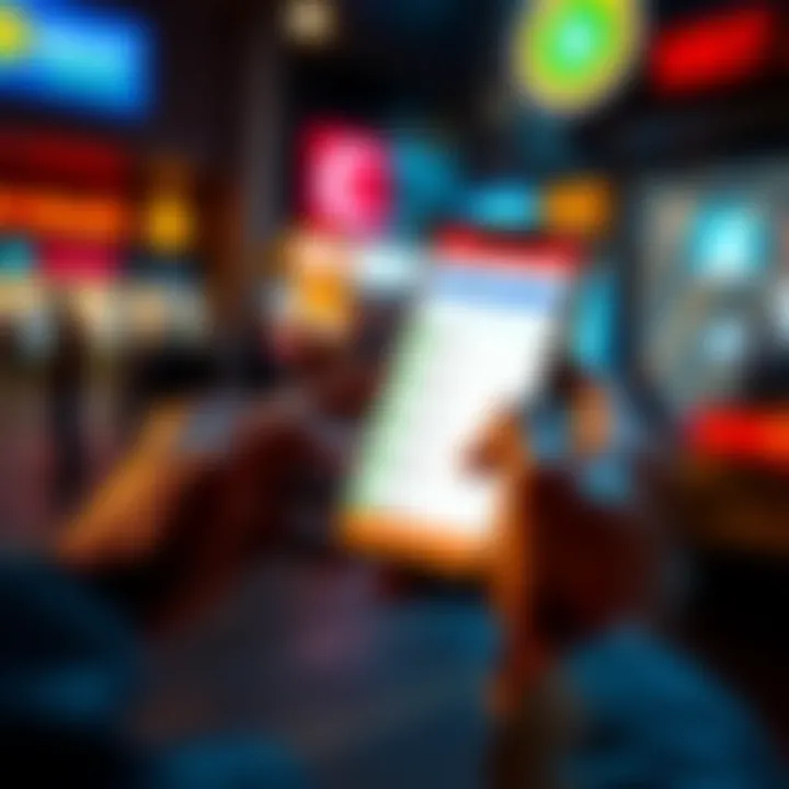 Buying USDT with Trust Wallet Person using a smartphone to buy USDT through Trust Wallet with various payment options displayed on screen