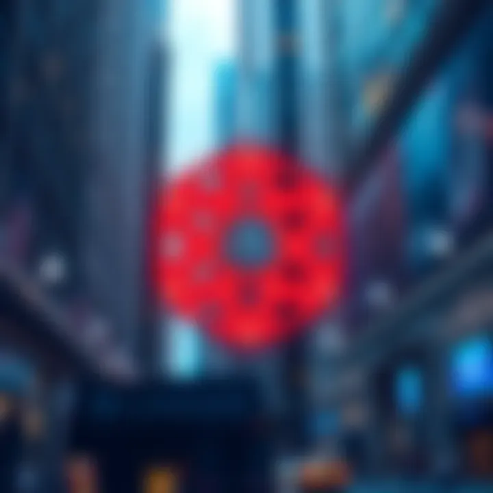 Illustration of Cardano ADA logo with Wall Street background, symbolizing its inclusion in a new spot ETF.