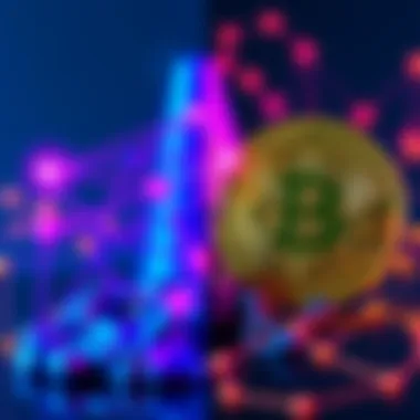 A visual comparison of Cardano ADA and Bitcoin logos, highlighting their differences and features in cryptocurrency investment.