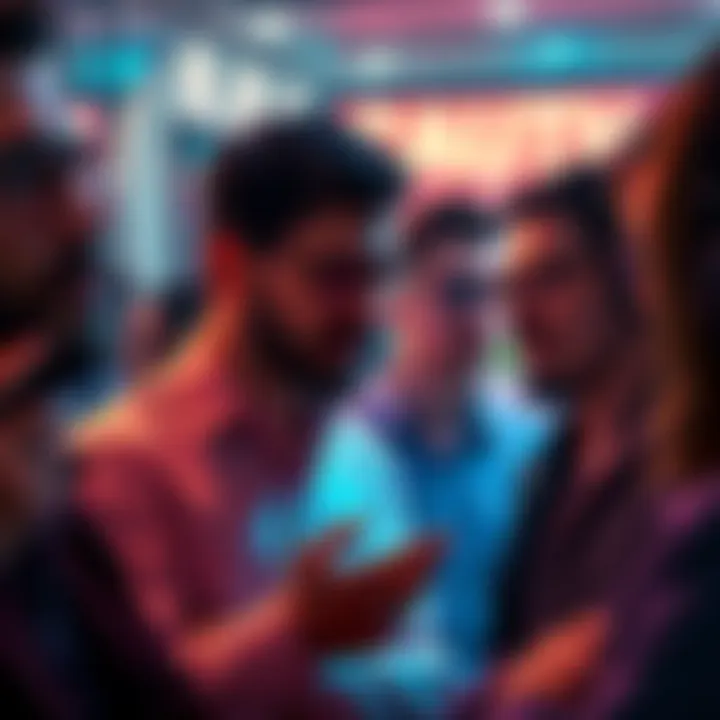 Cautious Crypto Investors People discussing their concerns about cryptocurrency investments, showing mixed emotions of anxiety and optimism.