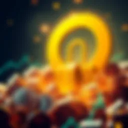 A visual representation of Chainlink's token unlock process on Binance, showing the influx of funds and its impact on the crypto market.