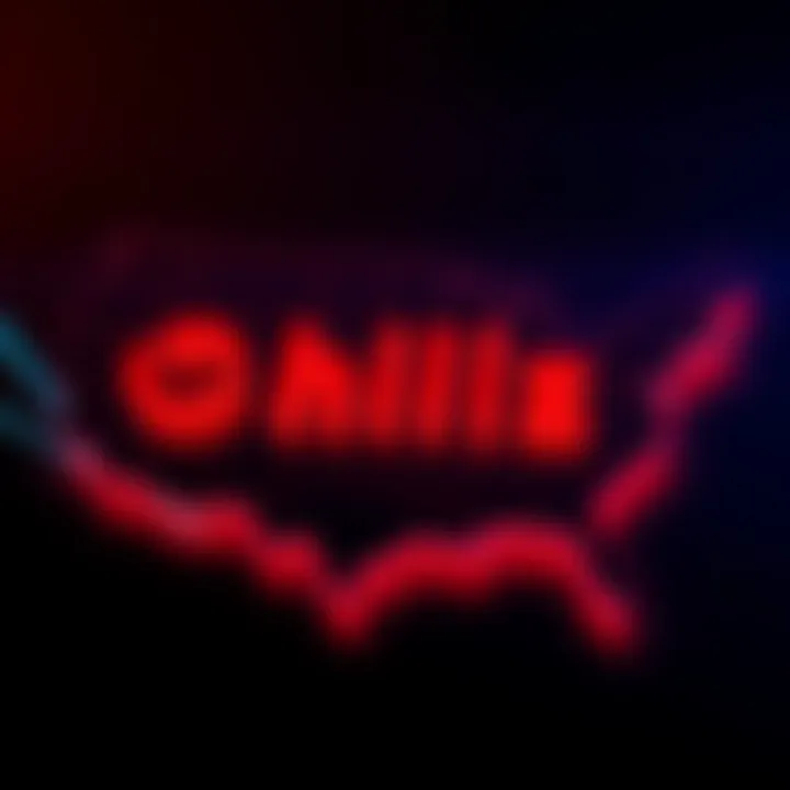 Chiliz logo displayed next to an outline of the United States, symbolizing expansion talks that have stalled