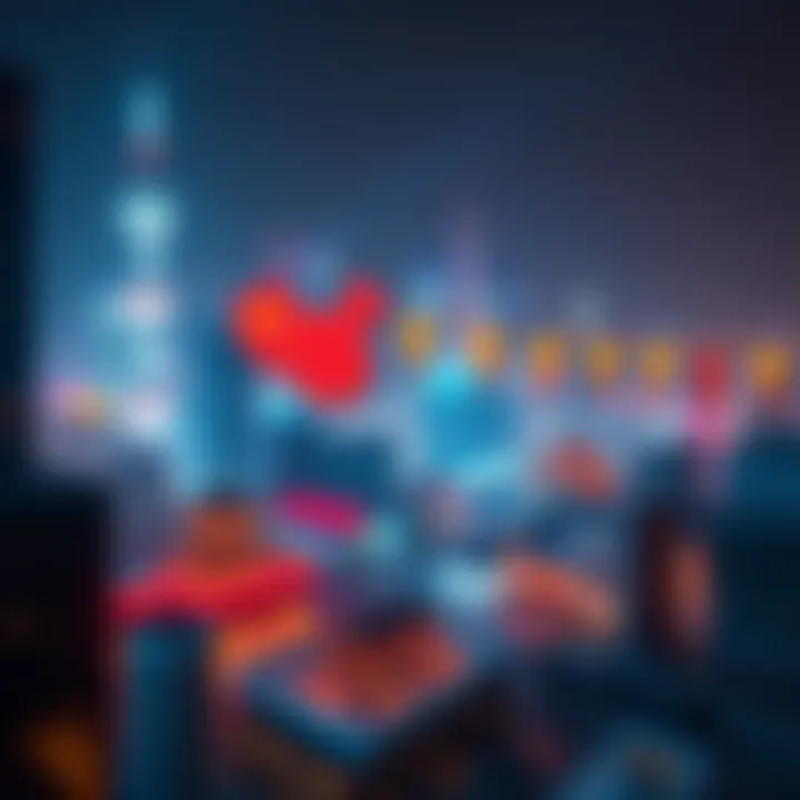 Graphic showing China's economic growth and investor sentiment amidst recession fears, with altcoins in focus.