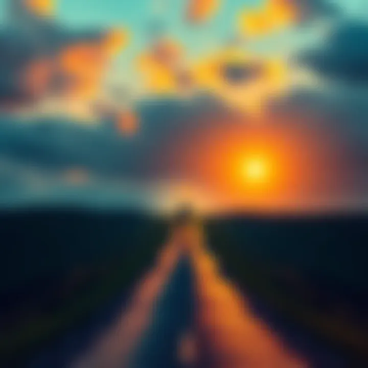 A person standing at a fork in the road, contemplating which path to take, symbolizing decision-making dilemmas.