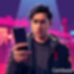 Individual looking frustrated while holding a smartphone, representing issues with accessing USDT funds on Coinbase.