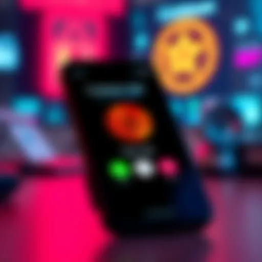 Phone displaying spam calls and crypto security icons after Coinbase breach