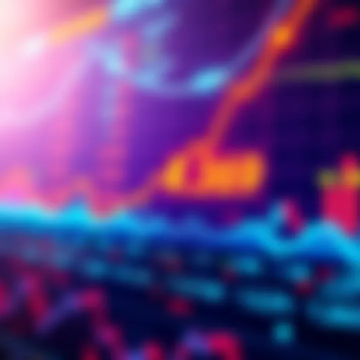 Graph showing Coinbase stock price rising to yearly high of $369 with an upward trend line