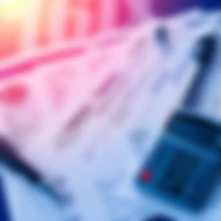 A visual comparison of IRS 1099 forms and Koinly reports for tax filing, showing relevant financial data and a calculator