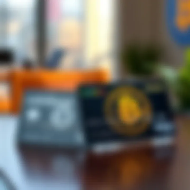 A side-by-side view of the Coinbase One Card and the Gemini Bitcoin Card on a table, showcasing their designs and features.